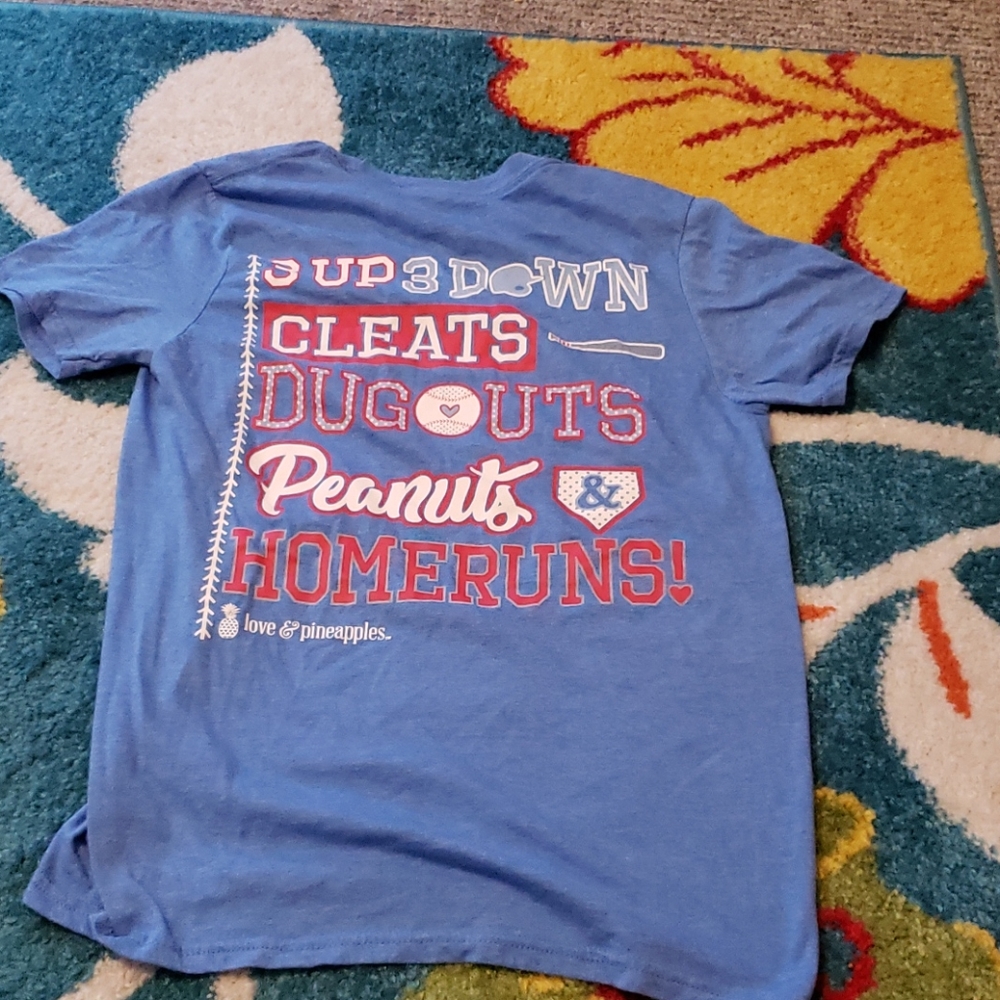 Love & Pineapples baseball shirt